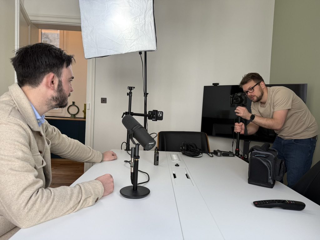 Jour de tournage chez Hepix